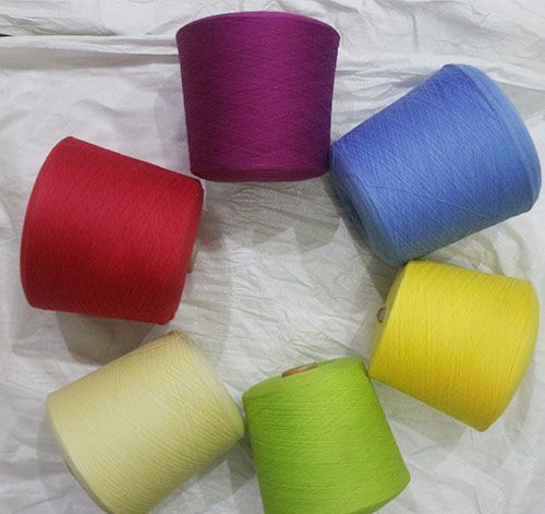 纺织贸易行专业生产销售有色仿羊绒纱线,提供有色仿羊绒纱线图片了解