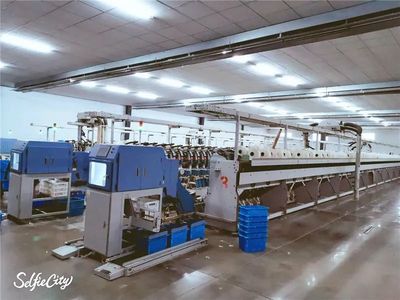 长葛这企业复工首日:机器火力全开!8吨棉纱运往江苏…