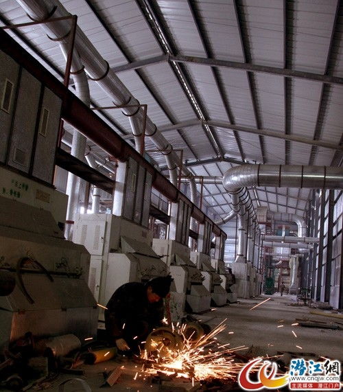 潜江市鑫成实业搬迁至周矶农场